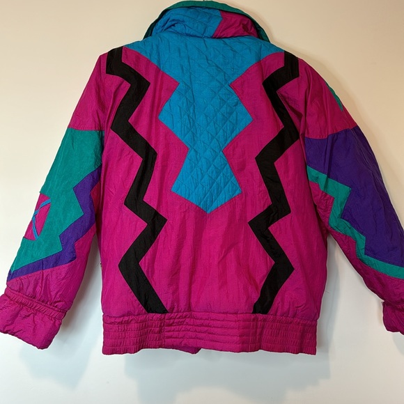 Vintage 80s Puffer Jacket - Picture 4 of 6